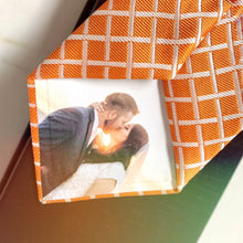 Load image into Gallery viewer, Personalized Photo Silk Tie