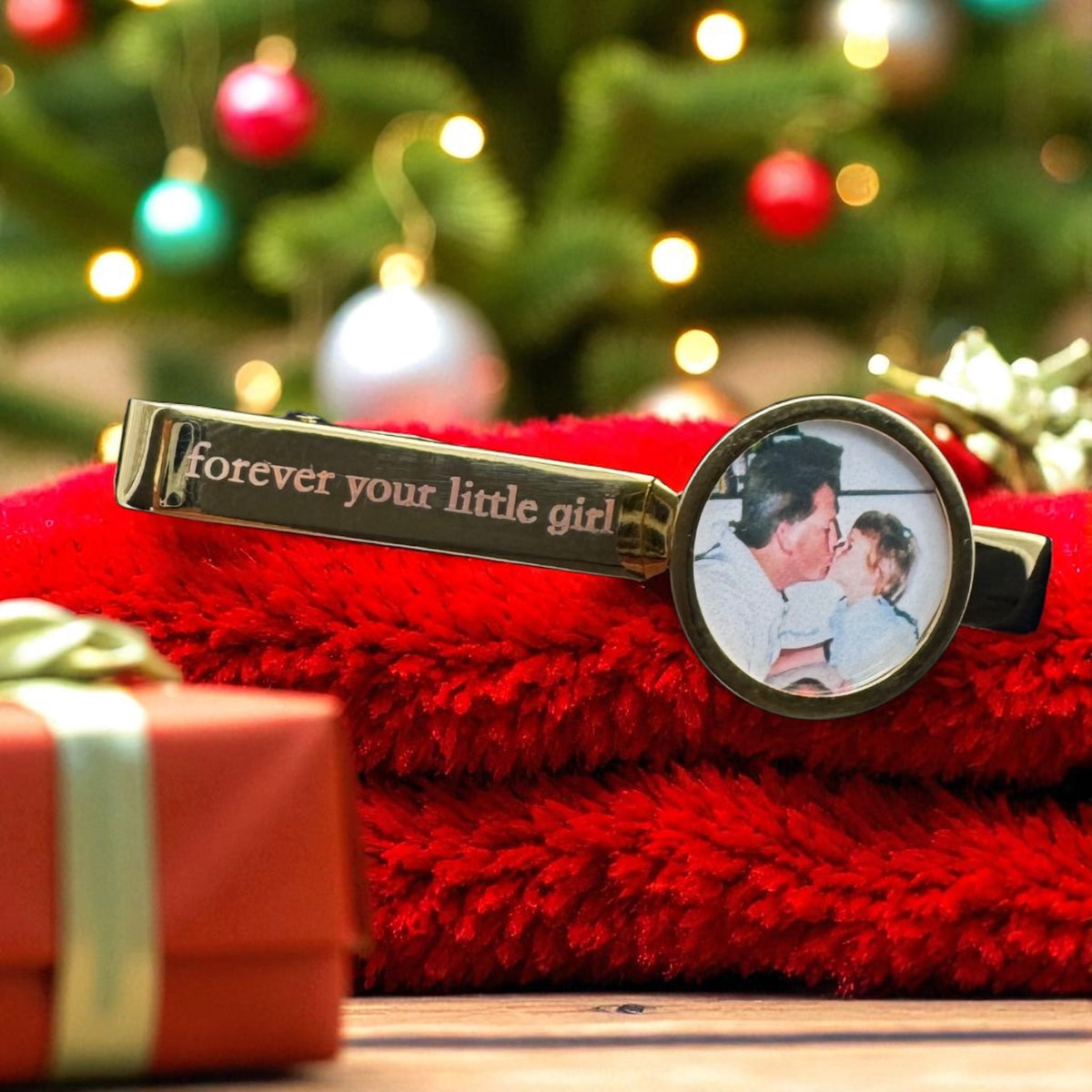 Personalized Photo Tie Clip/Necklace/Earrings