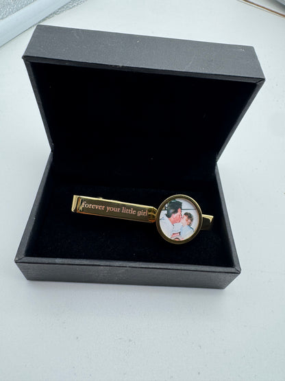 Personalized Photo Tie Clip/Necklace/Earrings