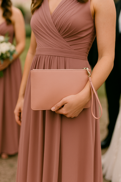 Personalized Clutch/Makeup Bag – Bridesmaid Gift, Maid of Honour Gift, Party Favour, Bachelorette Favor