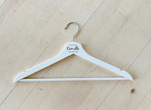 Personalized Engraved Bridesmaid/Groomsman Dress Name Hangers