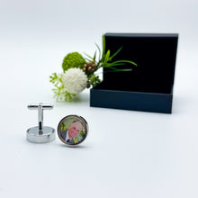 Load image into Gallery viewer, Photo Cuff Link Set for Him