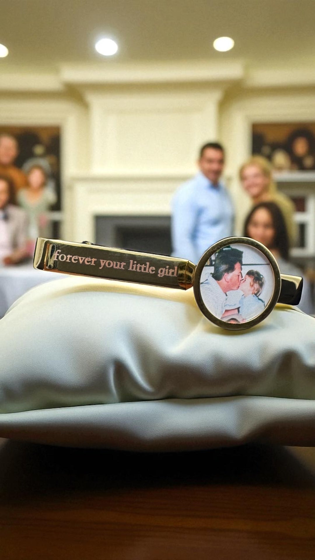 Personalized Photo Tie Clip/Necklace/Earrings