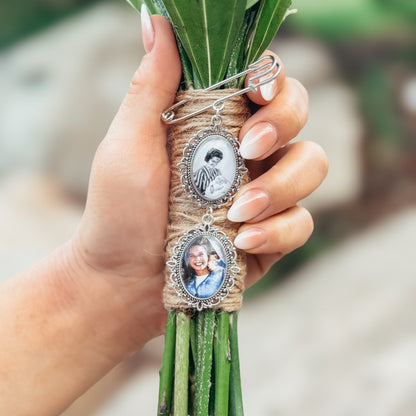Personalized Lapel Photo Charm