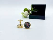 Load image into Gallery viewer, Photo Cuff Link Set for Him