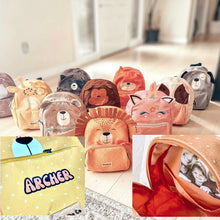 Cargar imagen en el visor de la galería, *NUEVAS mochilas de aventura para niños pequeños con mini animales