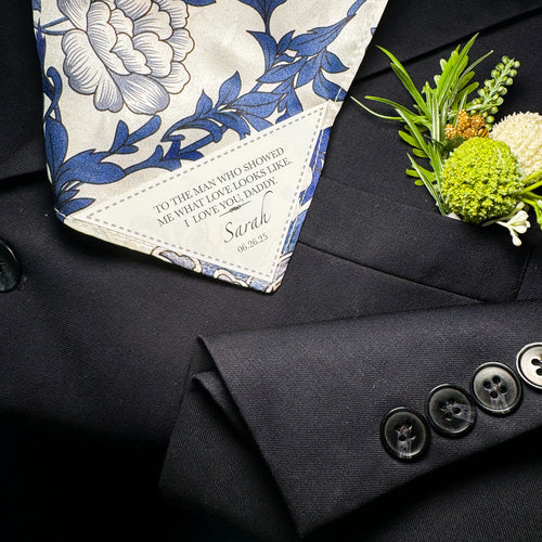 Personalized Peel & Stick Pocket Square