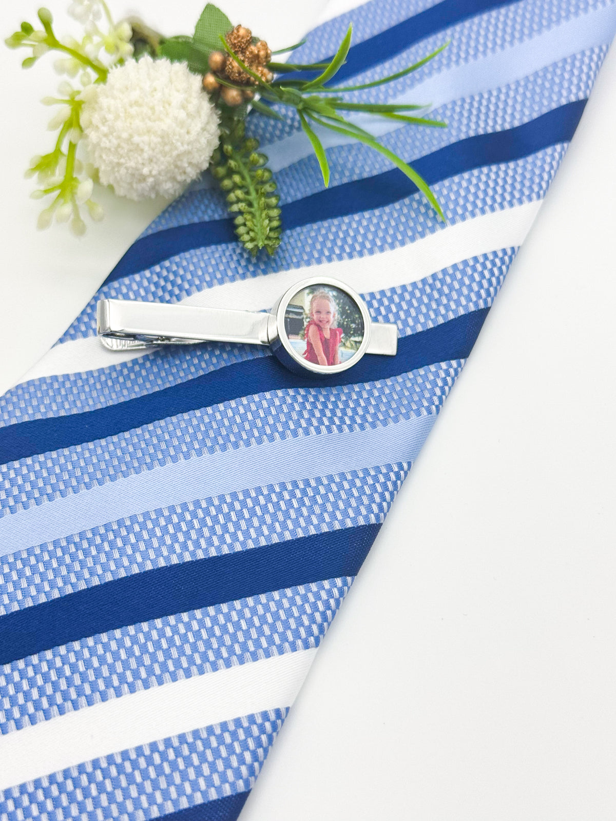 Personalized Photo Tie Clip/Necklace/Earrings