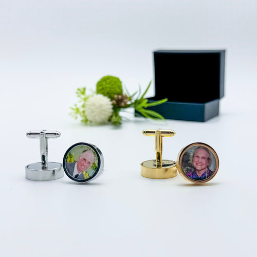 Photo Cuff Link Set for Him