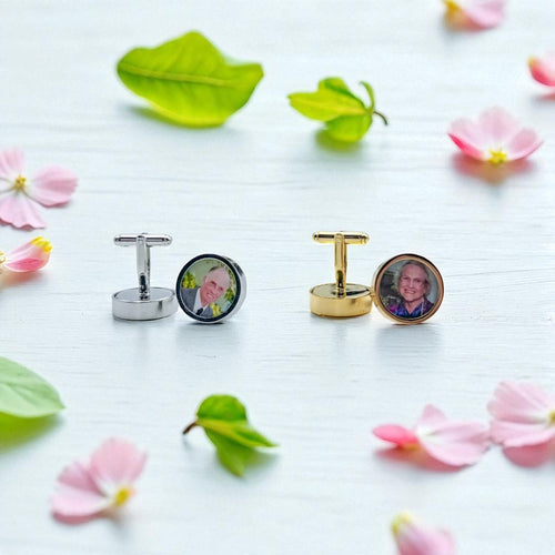 Photo Cuff Link Set for Him