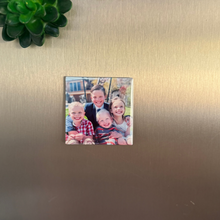 Load image into Gallery viewer, Custom 2x2” Photo Magnets | Gift for Couples| Holiday Gift | Custom Fridge Magnets | Party Favors | Birthday Gift