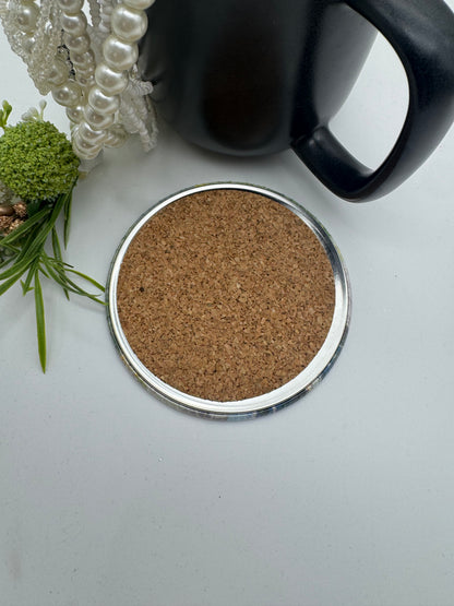 Custom Photo Round 3.5" Photo Coaster | Gift giving, wedding favors, personalized