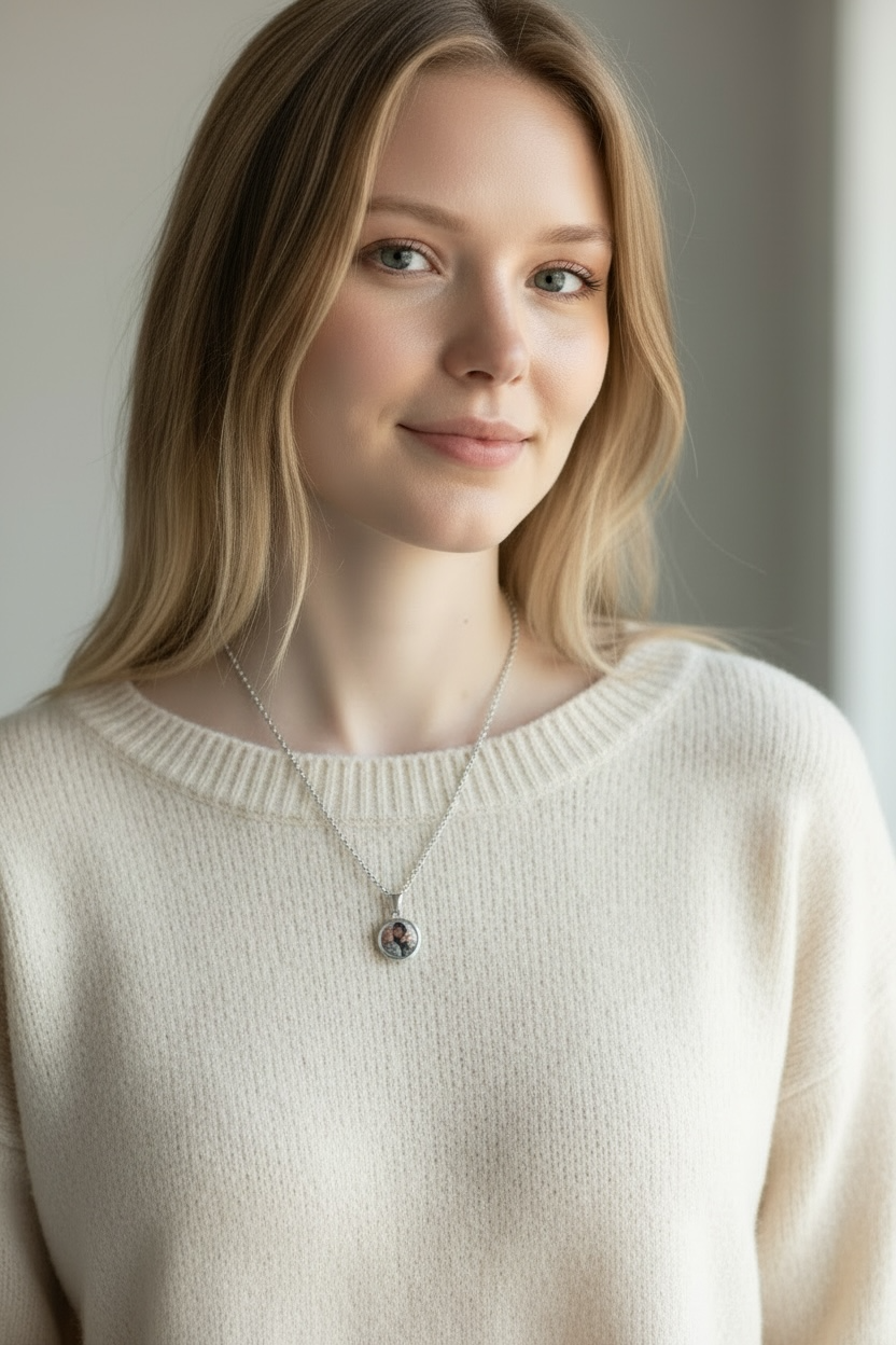 Personalized Photo Necklace