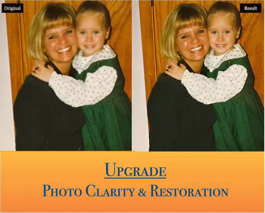 Photo Enhancements/Restoration Repair