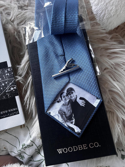 Personalized Photo Silk Tie
