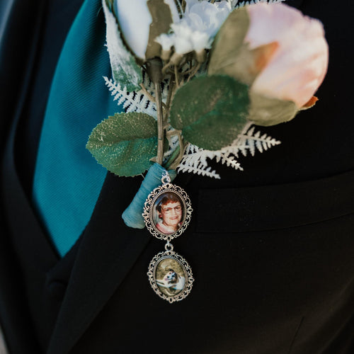 Personalized Lapel Photo Charm