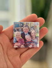 Load image into Gallery viewer, Custom 2x2” Photo Magnets | Gift for Couples| Holiday Gift | Custom Fridge Magnets | Party Favors | Birthday Gift