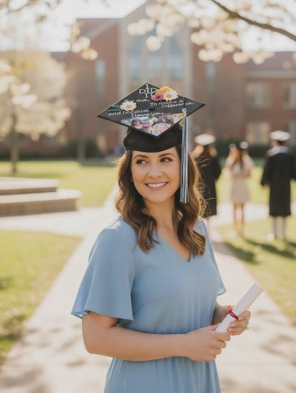 Graduation Cap Photo Patch