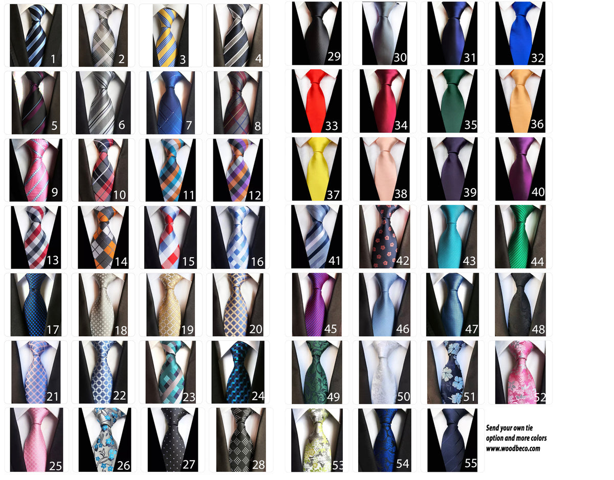 Personalized Photo Silk Tie