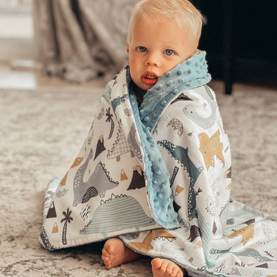 Mantas Minky de diseñador para bebés