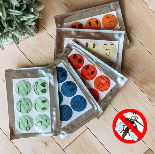 Non-Toxic Essential Oil Bug Repelling Stickers