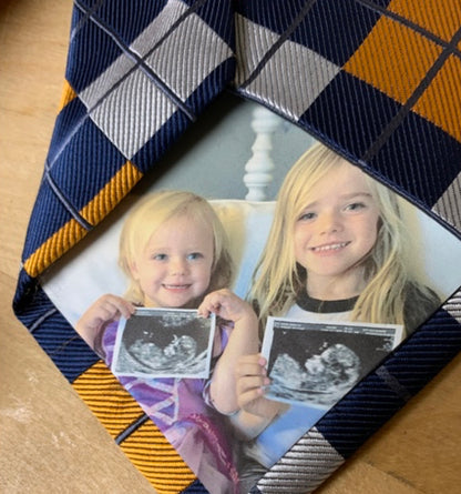 Personalized Photo Silk Tie