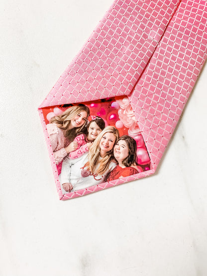 Personalized Photo Silk Tie