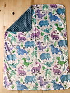Designer Baby Minky Blankets