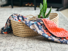 Load image into Gallery viewer, Designer Baby Minky Blankets