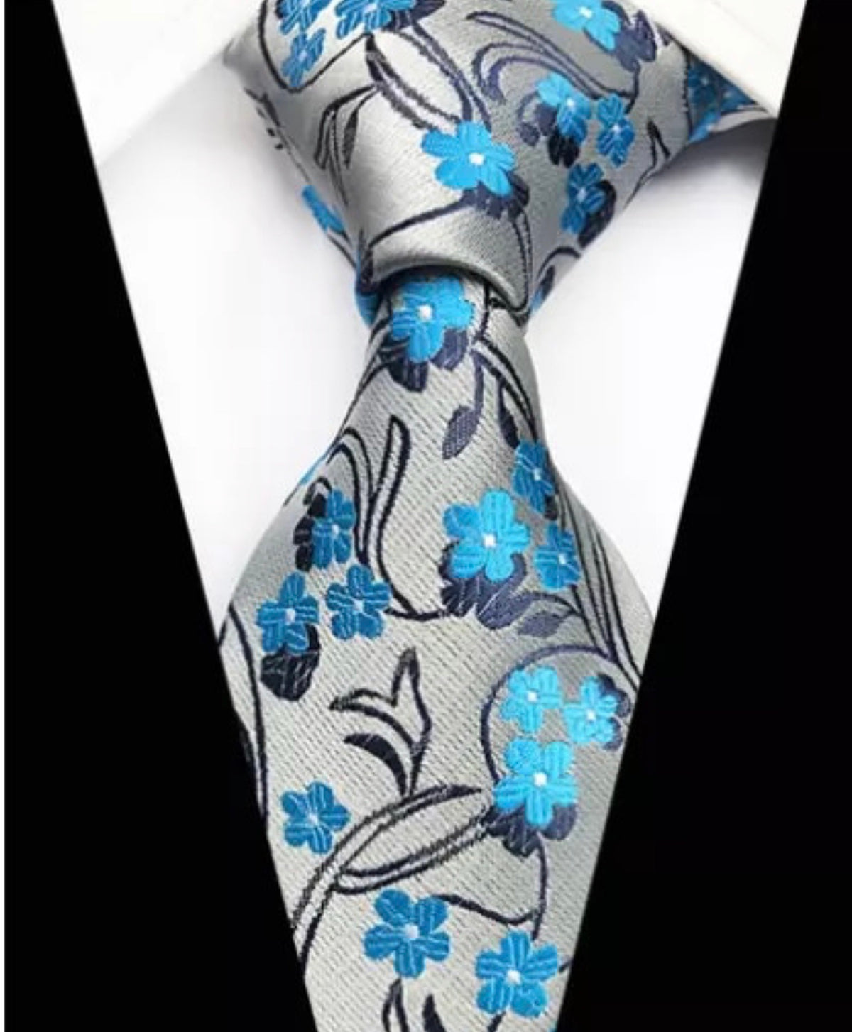Personalized Photo Silk Tie